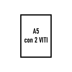 A5 con 2 Viti